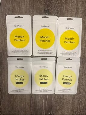 Kind Patches Mood+ & Extra Strong Energy Patches – 6 Packs / 180 Patches